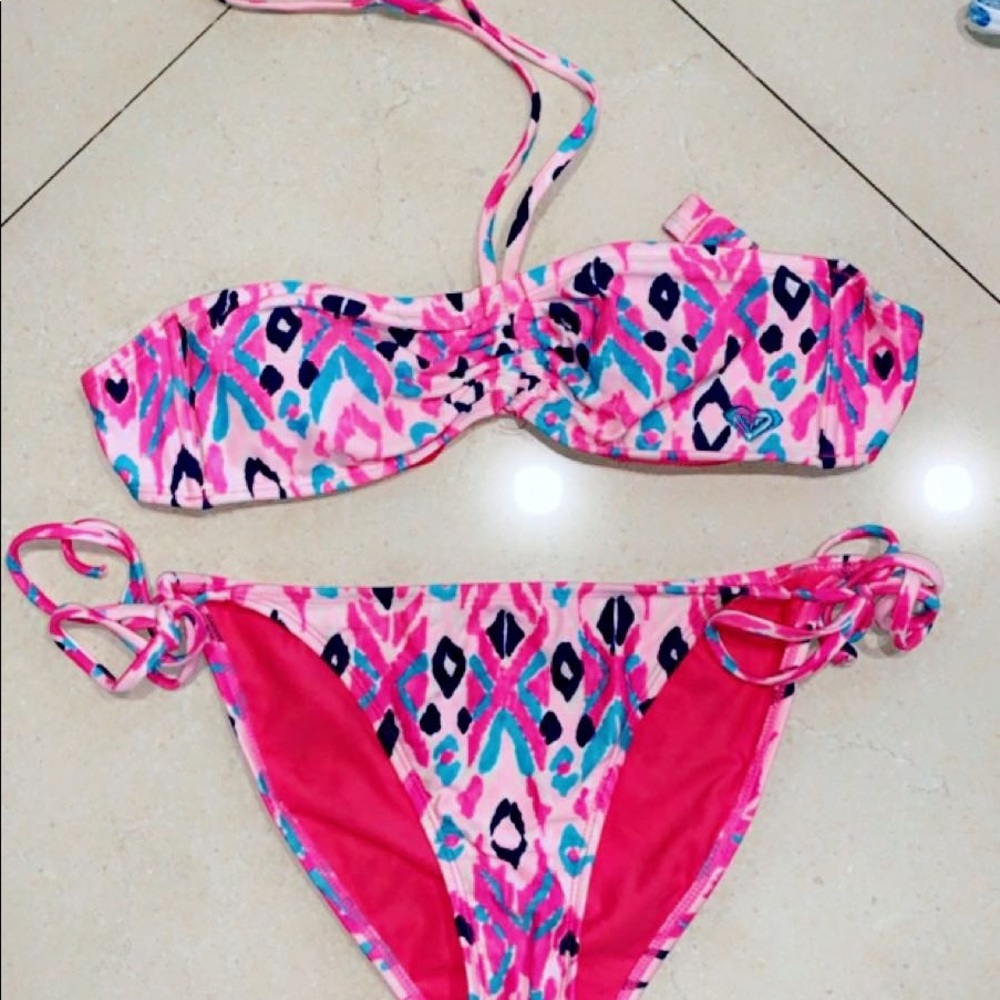 Pink bikini